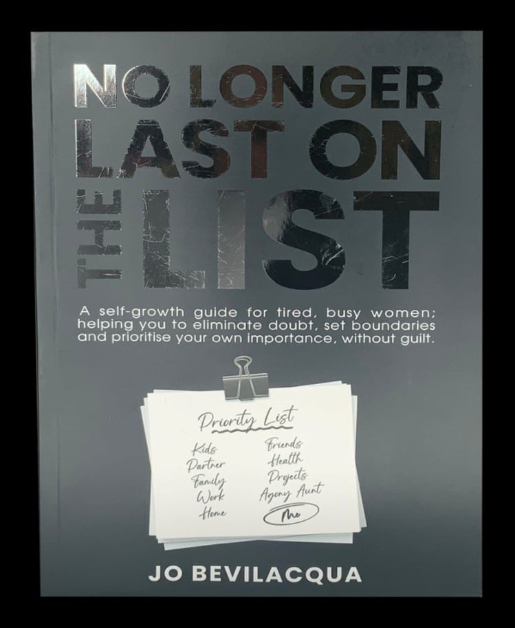 Jo Bevilacqua, author of No Longer Last On The List, author interview on The Table Read