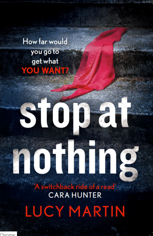 Lucy Martin, author of Stop At Nothing, interview on The Table Read