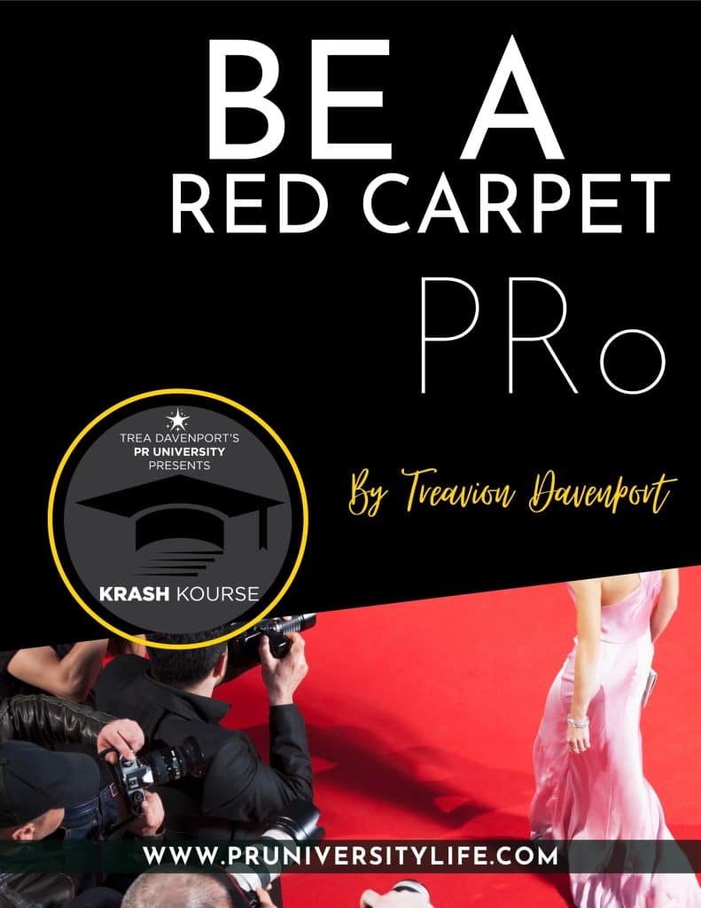 PR Pro Trea Davenport Releases Red Carpet DIY Book Just In Time For Award Season on The Table Read